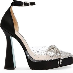 Betsey johnson Rhinestone Cher sz 9.5